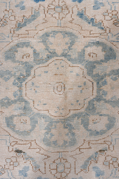 Antique Heriz Runner Rug (3' x 10')